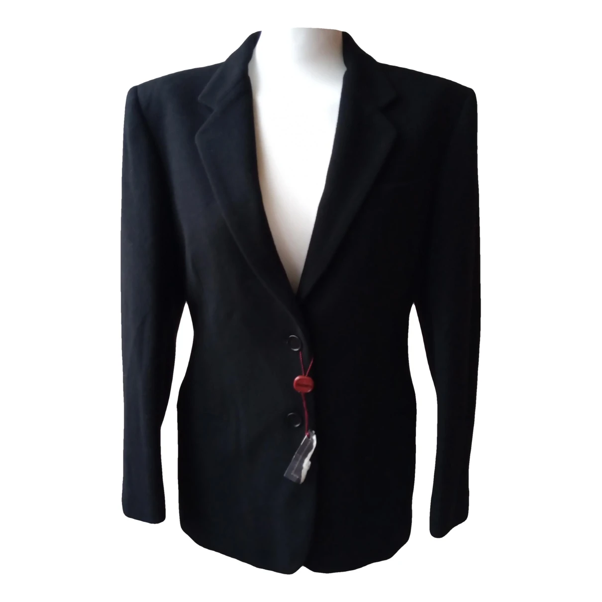 Pre-owned Seventy Wool Suit Jacket In Black