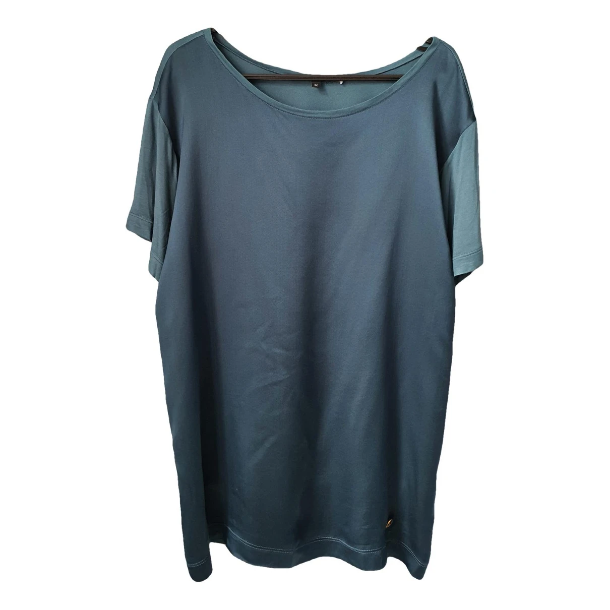 Pre-owned Gucci Silk T-shirt In Green