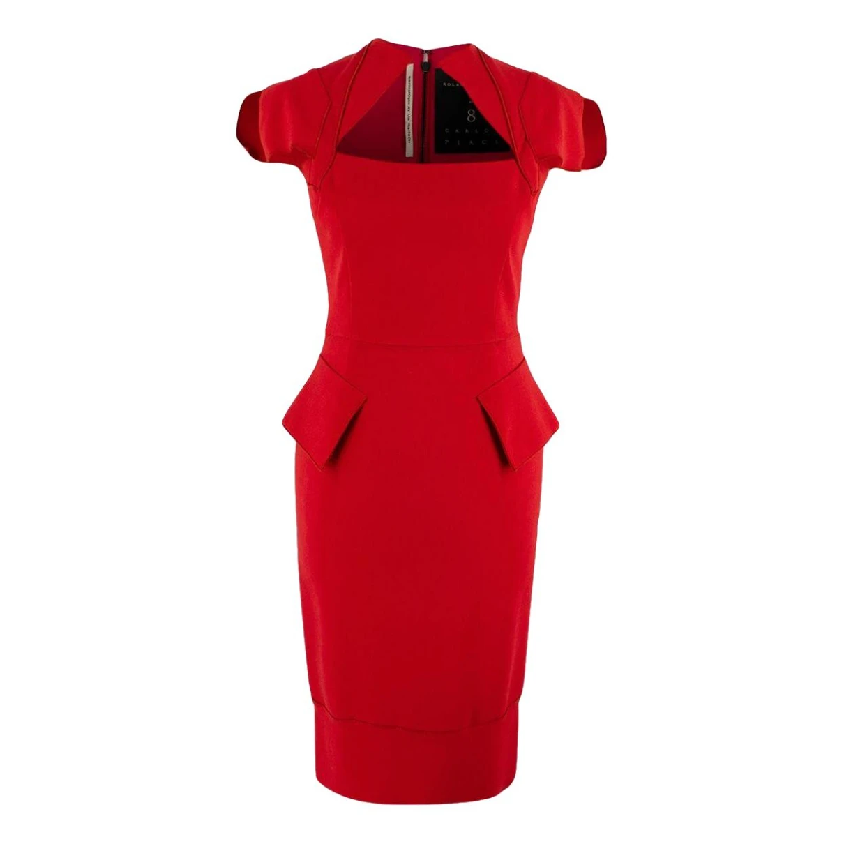 Pre-owned Roland Mouret Dress In Red