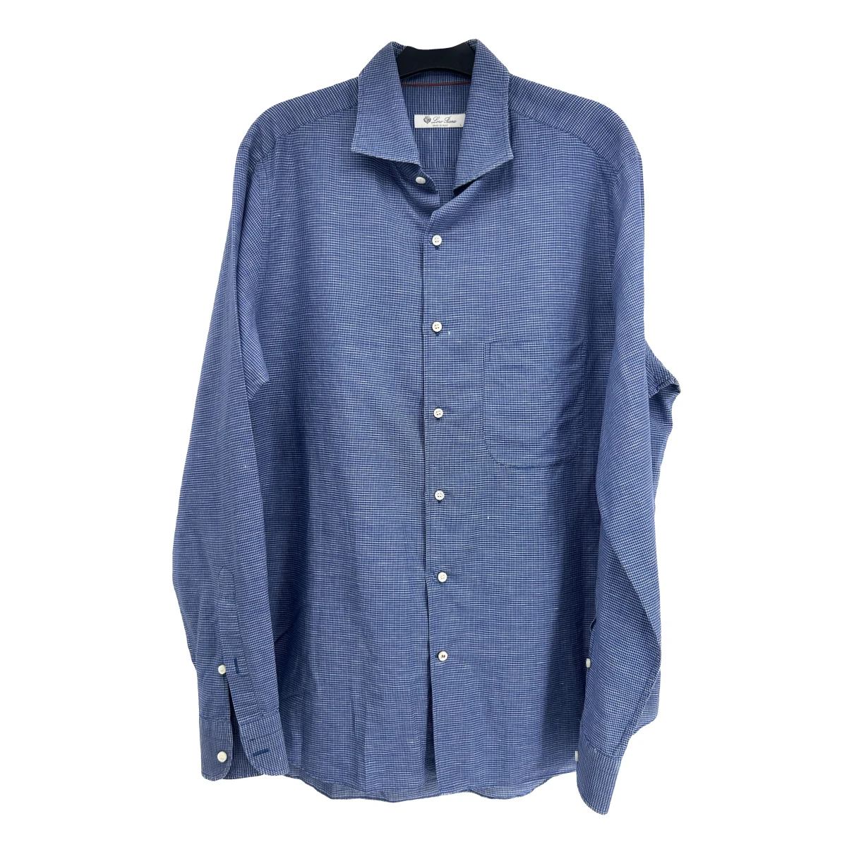 Pre-owned Loro Piana Linen Shirt In Blue