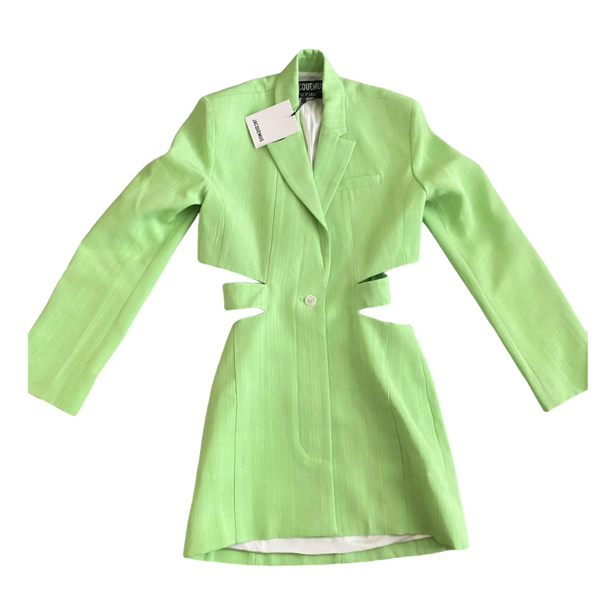 Pre-owned Jacquemus Mini Dress In Green