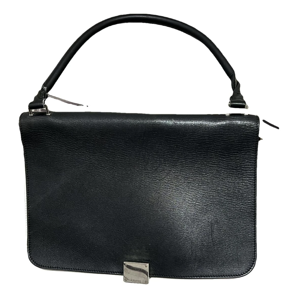 Pre-owned Celine Triangle Leather Handbag In Multicolour