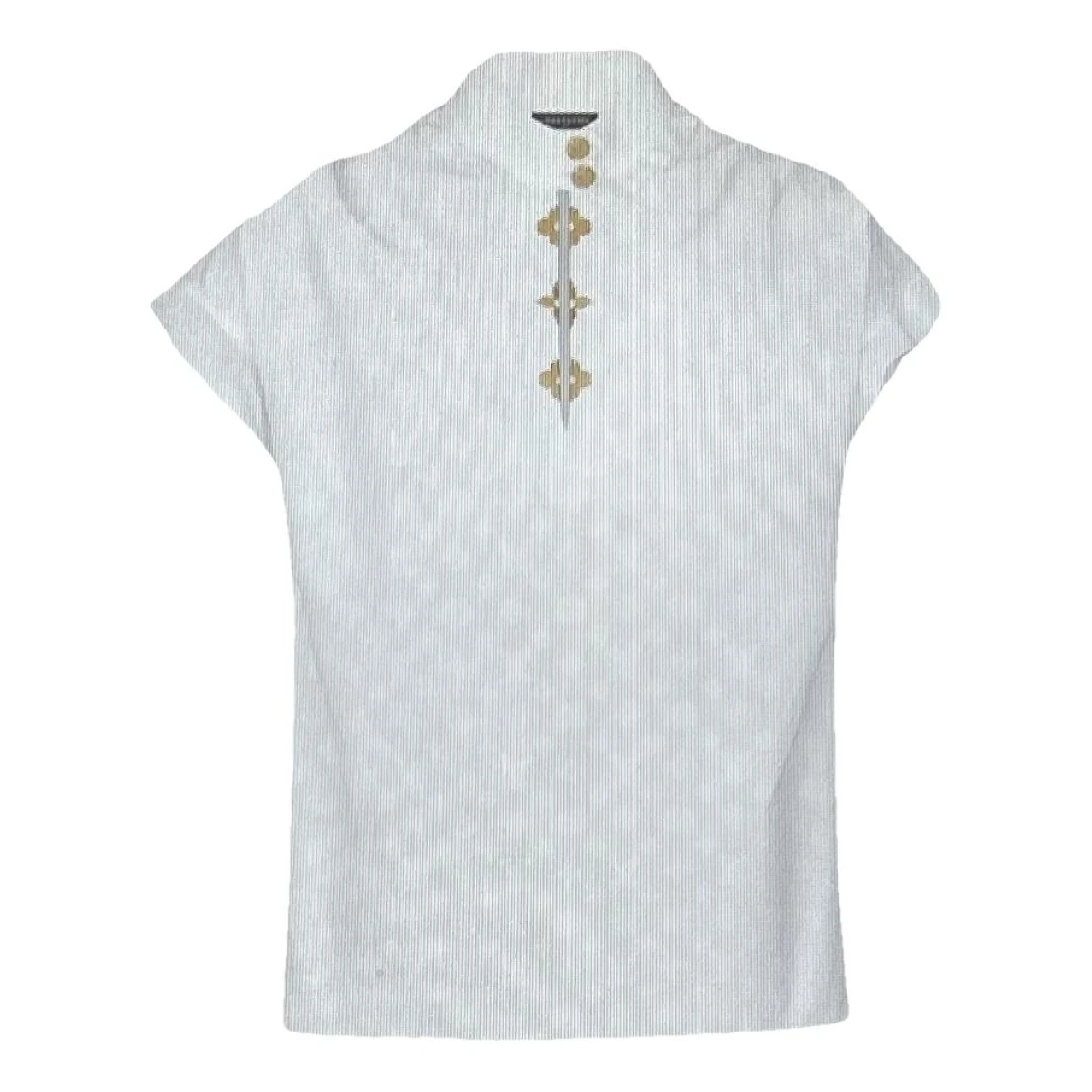 Pre-owned Louis Vuitton Blouse In White