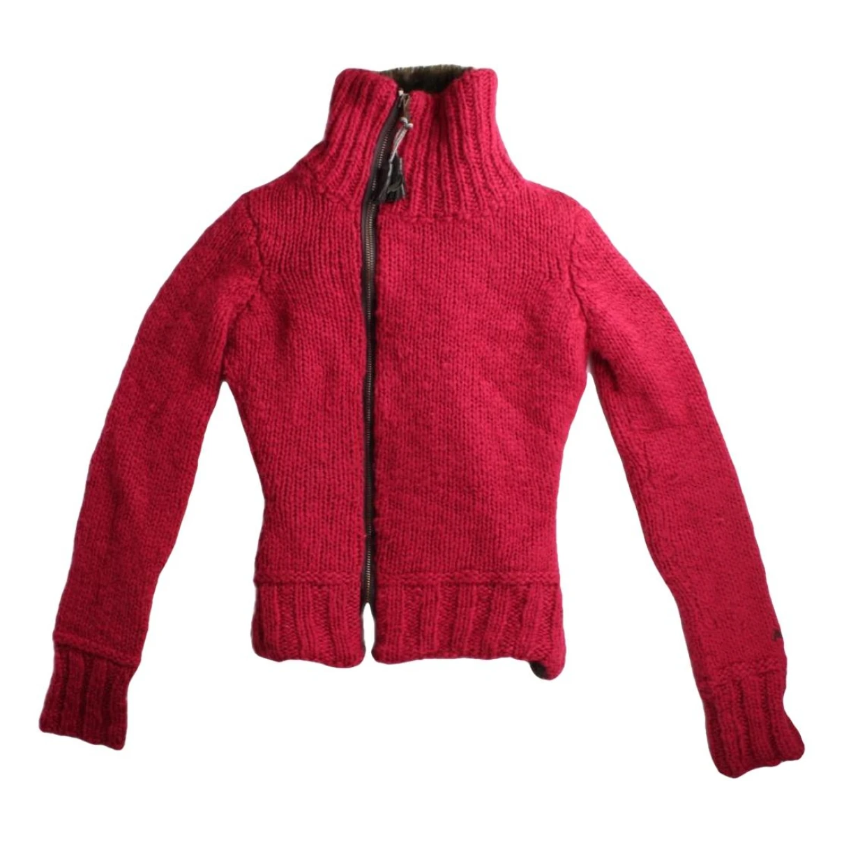 Pre-owned Miss Sixty Wool Jacket In Red