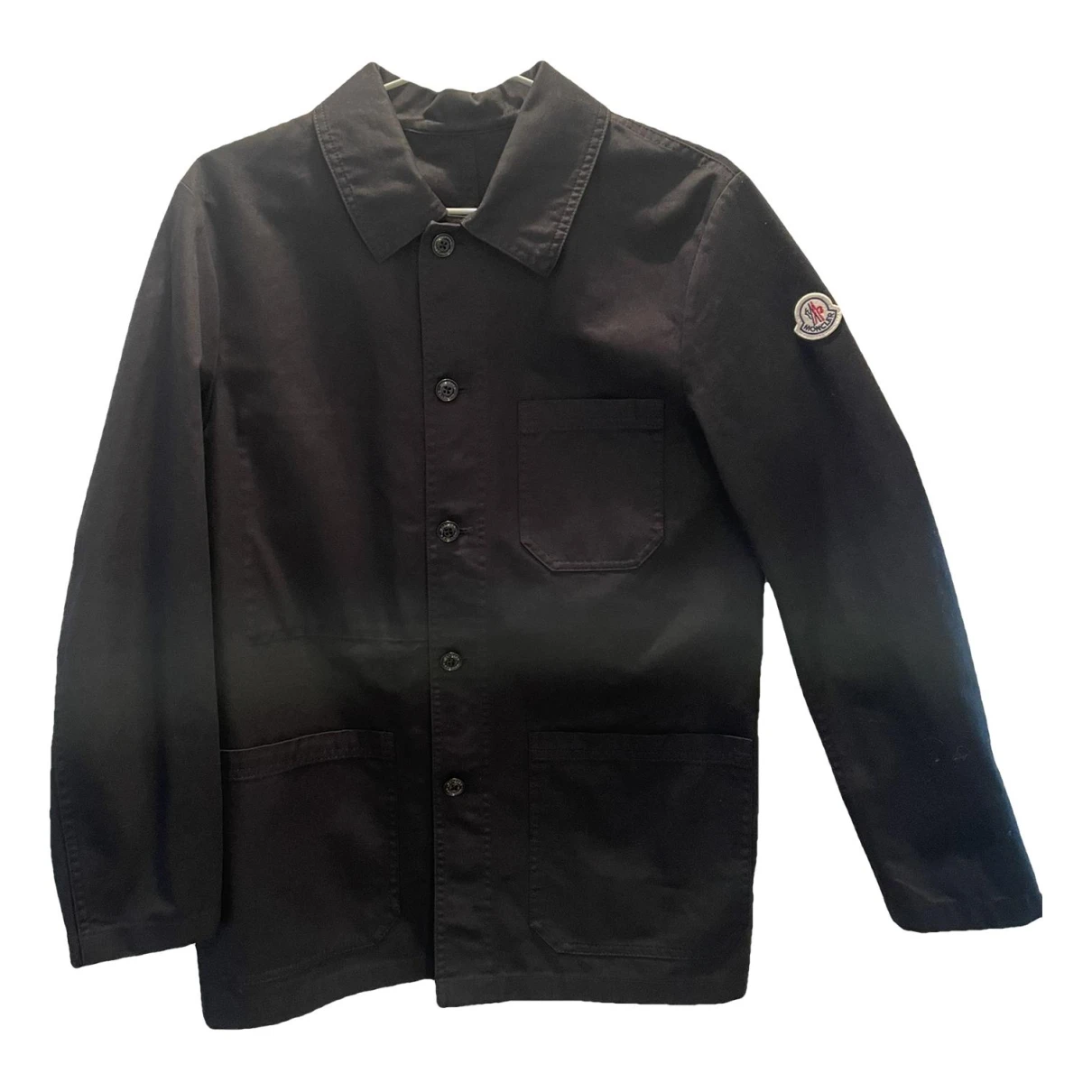 Pre-owned Moncler Short Vest In Black
