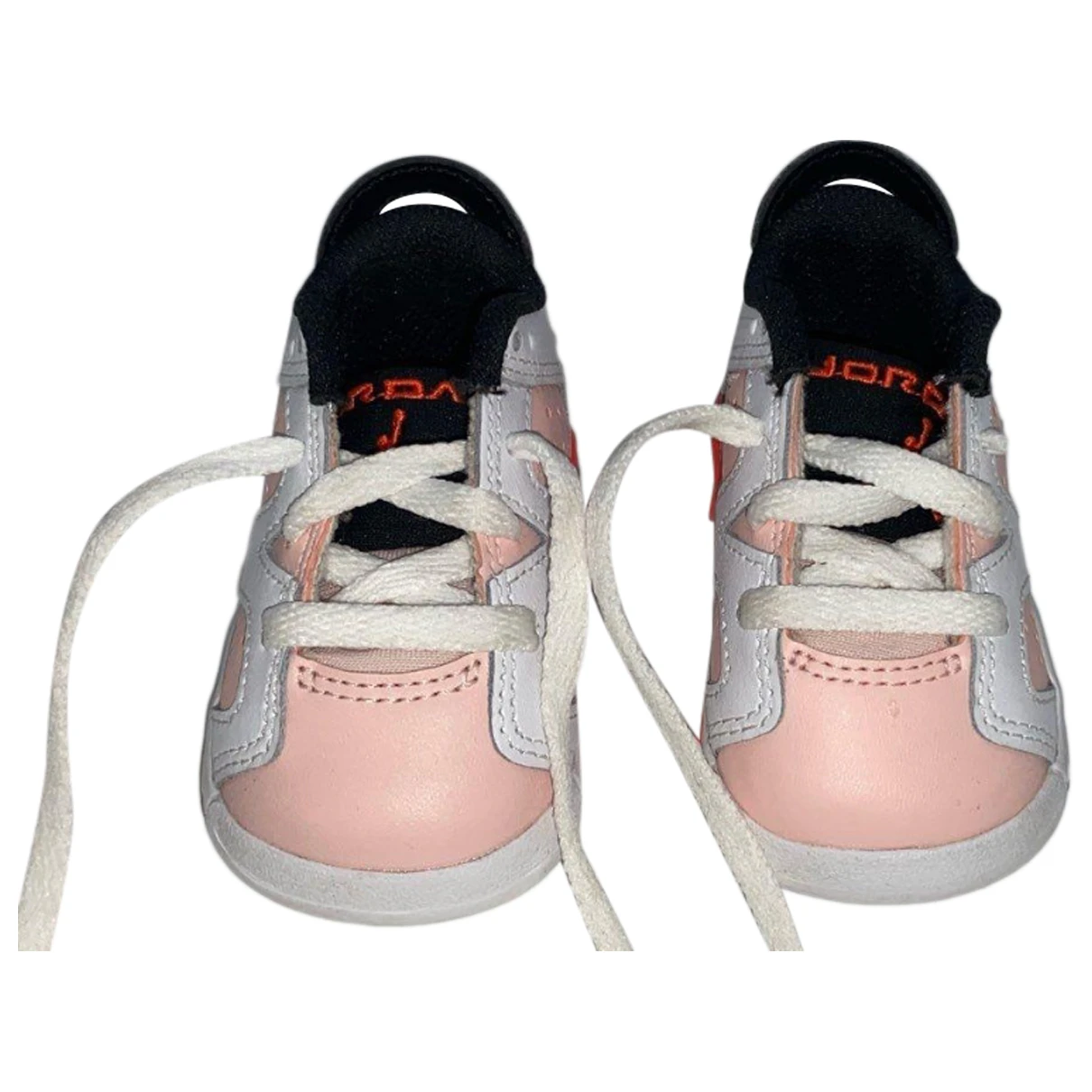 Pre-owned Jordan 6 Leather Trainers In Pink