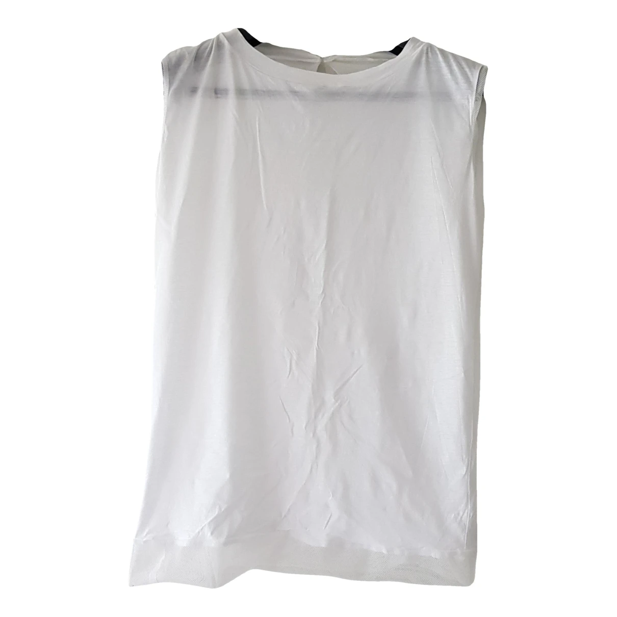 Pre-owned Sacai T-shirt In White