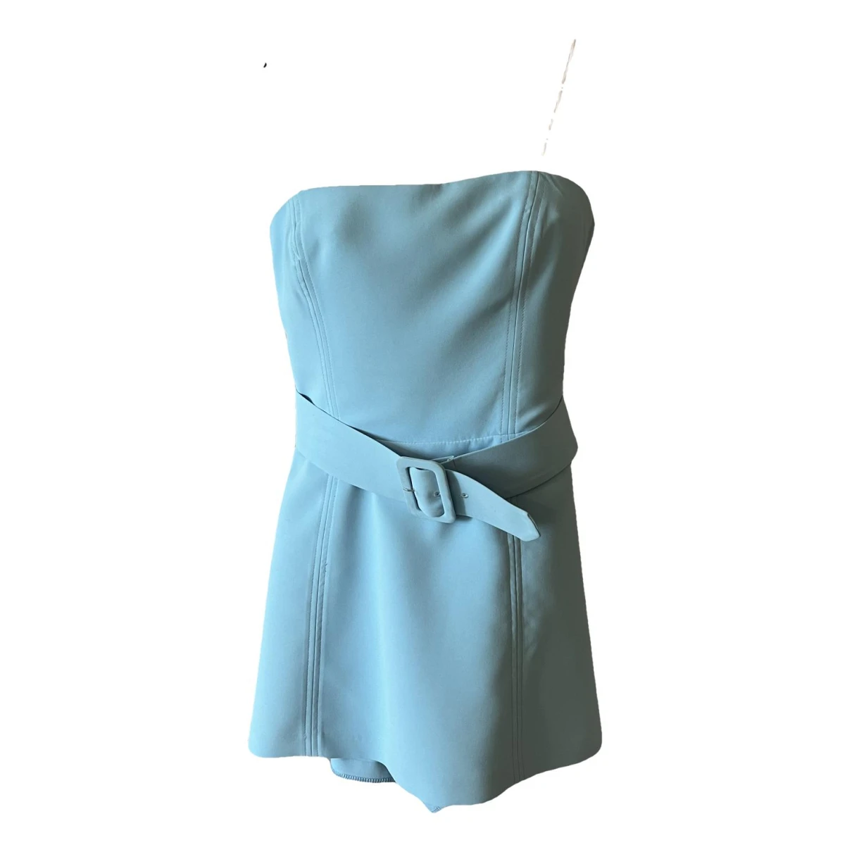 Pre-owned Amanda Uprichard Mini Dress In Blue
