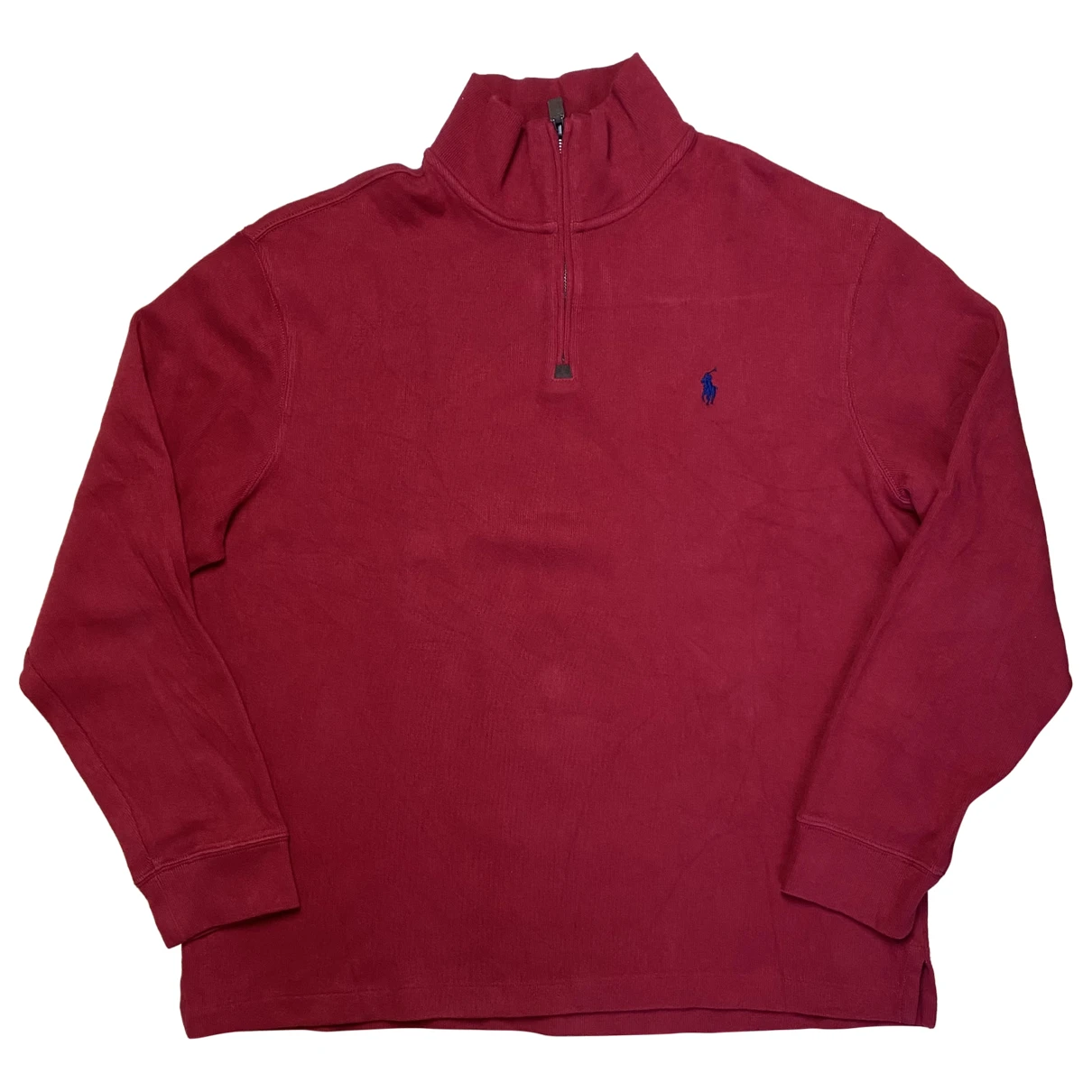 Pre-owned Polo Ralph Lauren Pull In Burgundy
