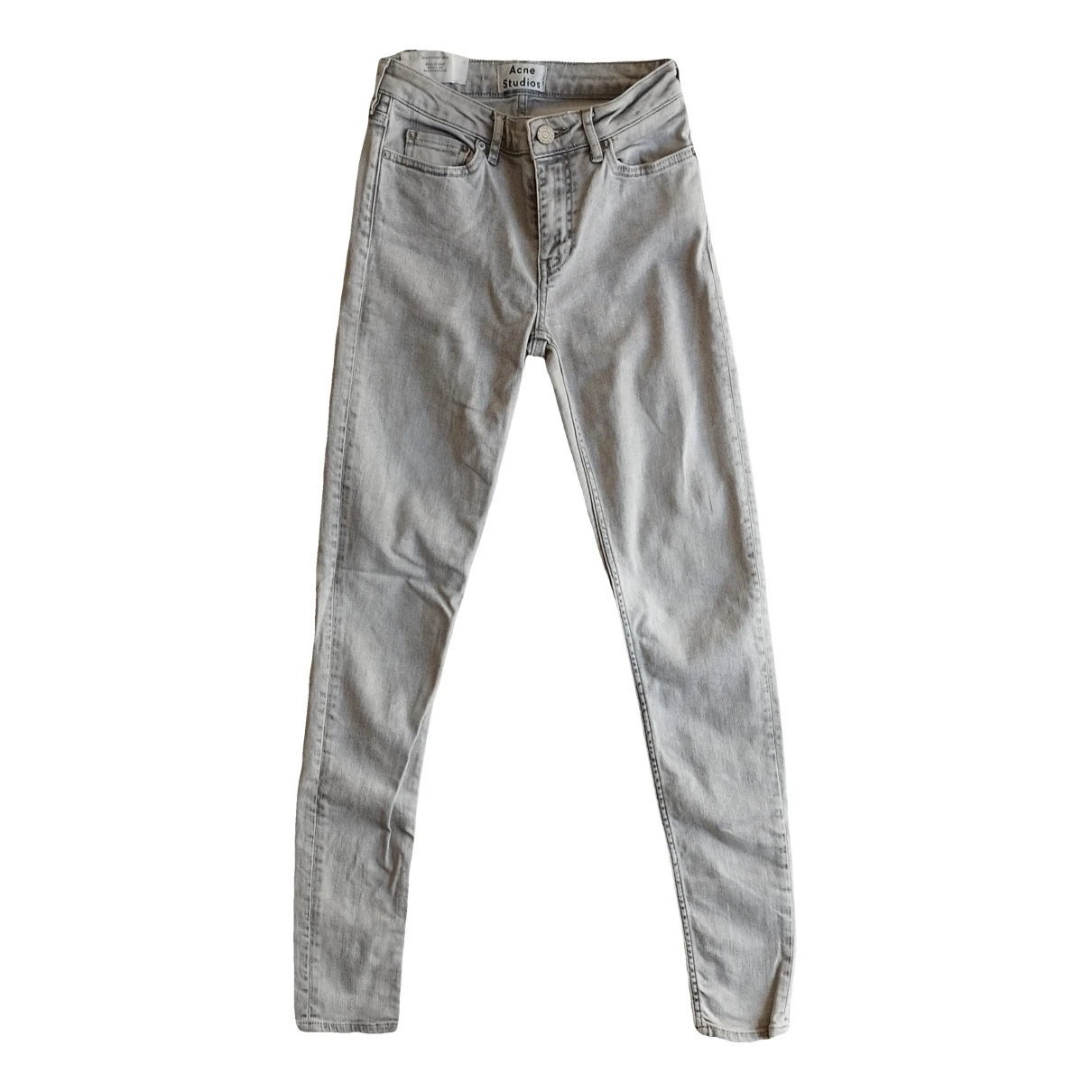 Pre-owned Acne Studios Skin 5 Jeans In Grey