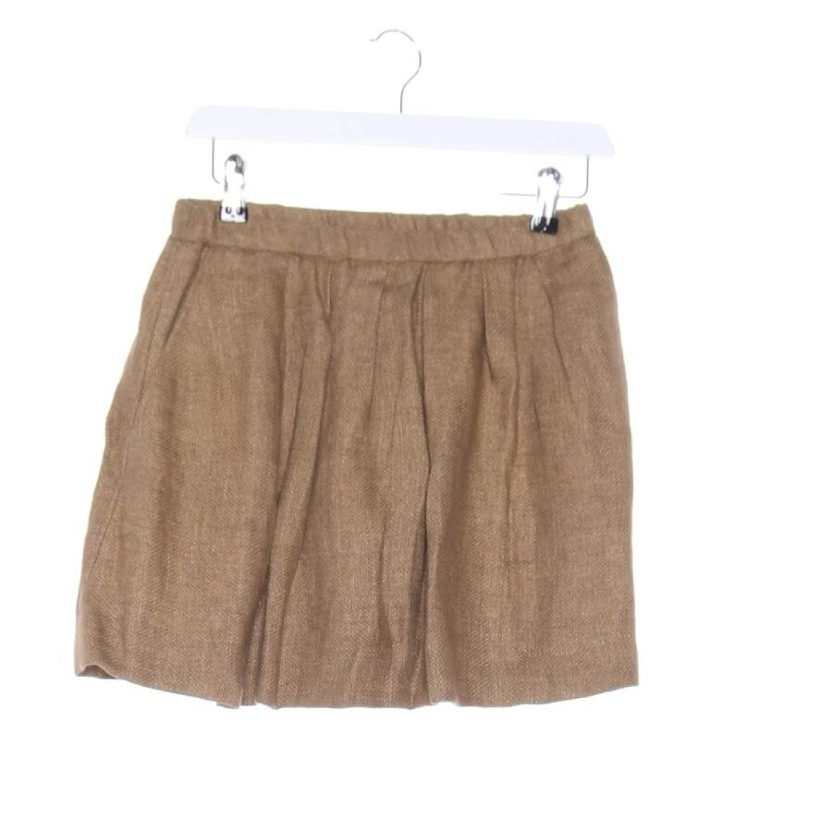Pre-owned Maje Linen Skirt In Other