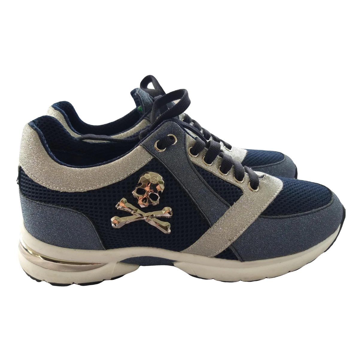 Pre-owned Philipp Plein Trainers In Blue