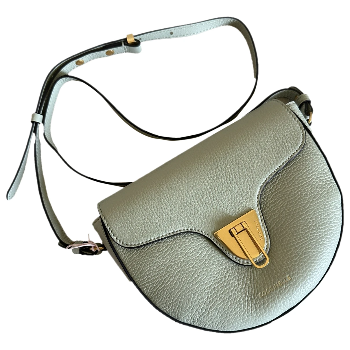 Pre-owned Coccinelle Leather Crossbody Bag In Green