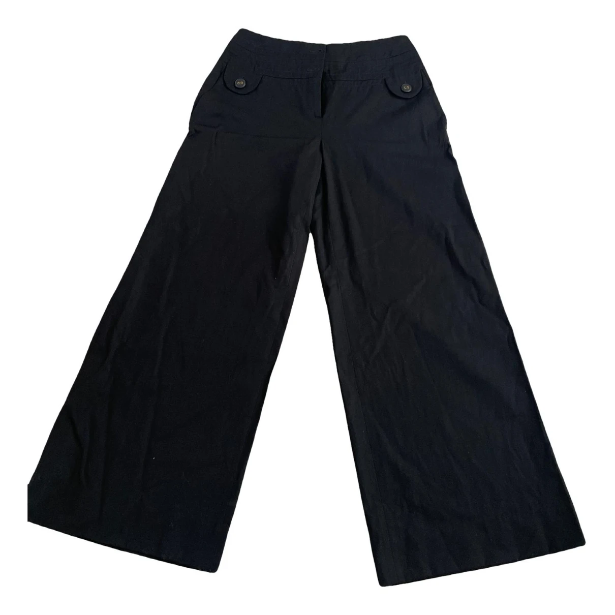 Pre-owned Kenzo Large Pants In Black