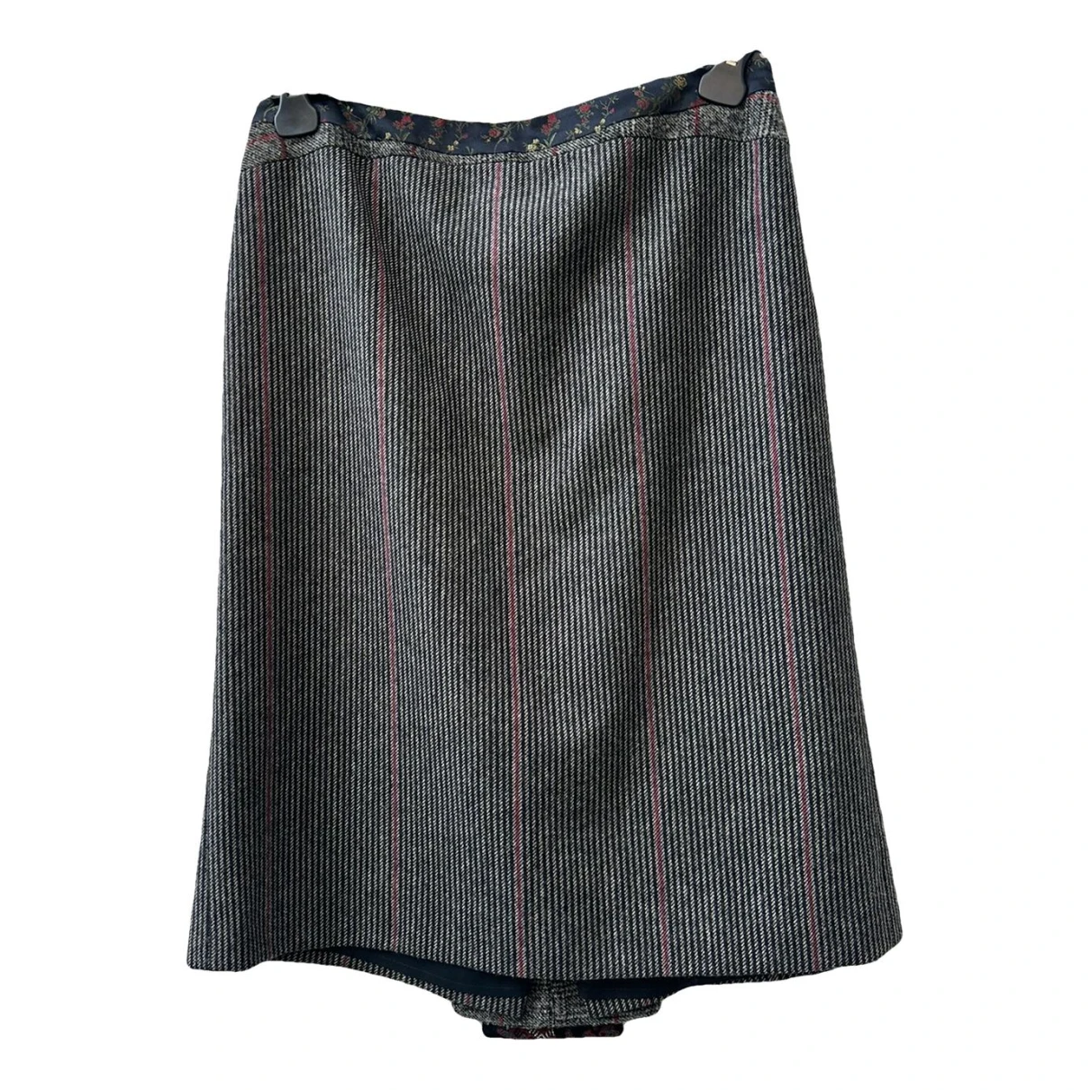 Pre-owned Etro Wool Mini Skirt In Other