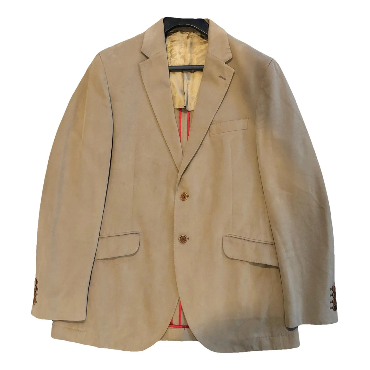 Pre-owned Hackett London Jacket In Beige
