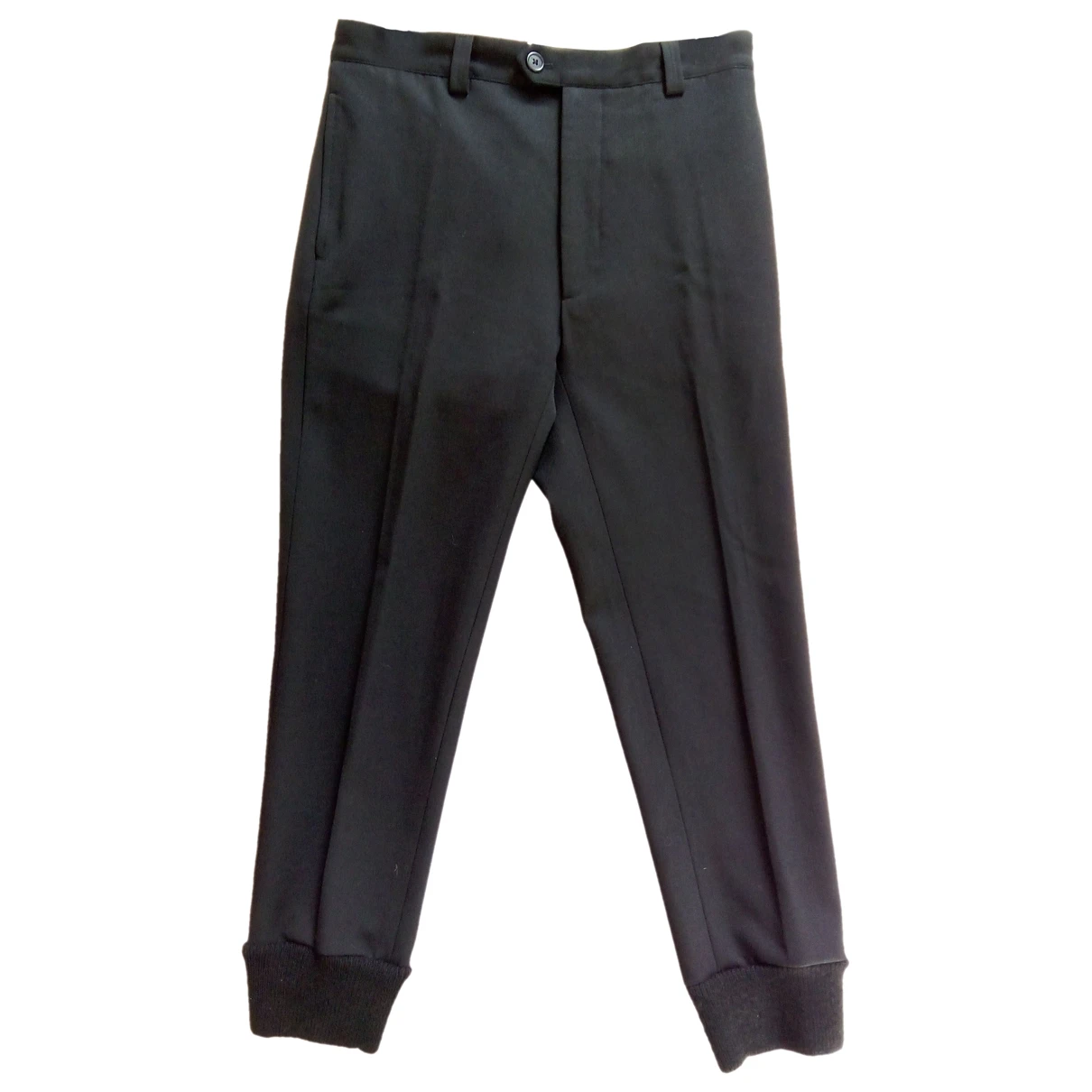 Pre-owned Prada Trousers In Black