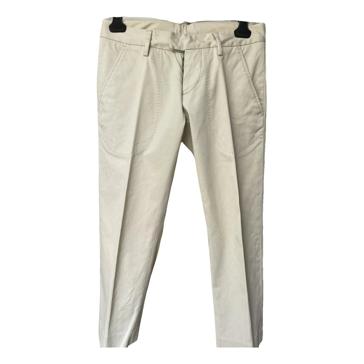 Pre-owned Dsquared2 Chino Pants In Beige