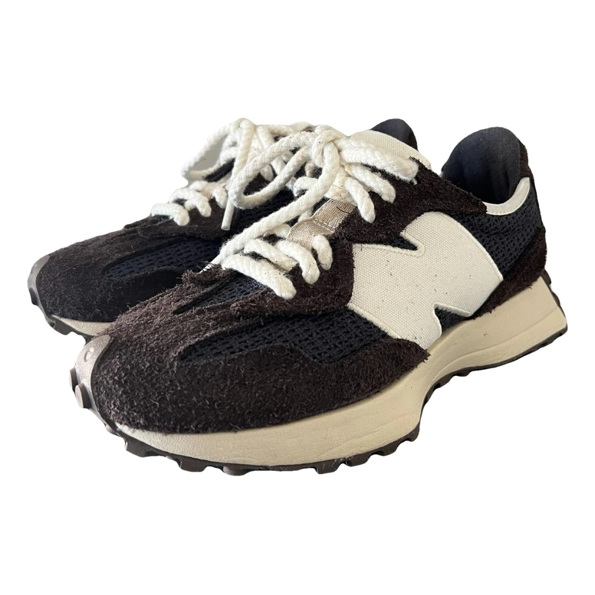 Pre-owned New Balance 327 Trainers In Brown