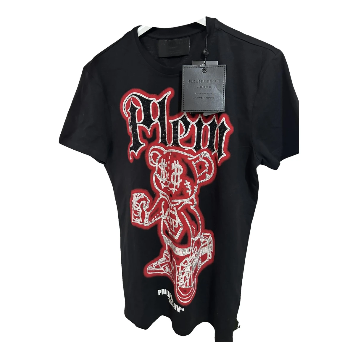 Pre-owned Philipp Plein T-shirt In Black