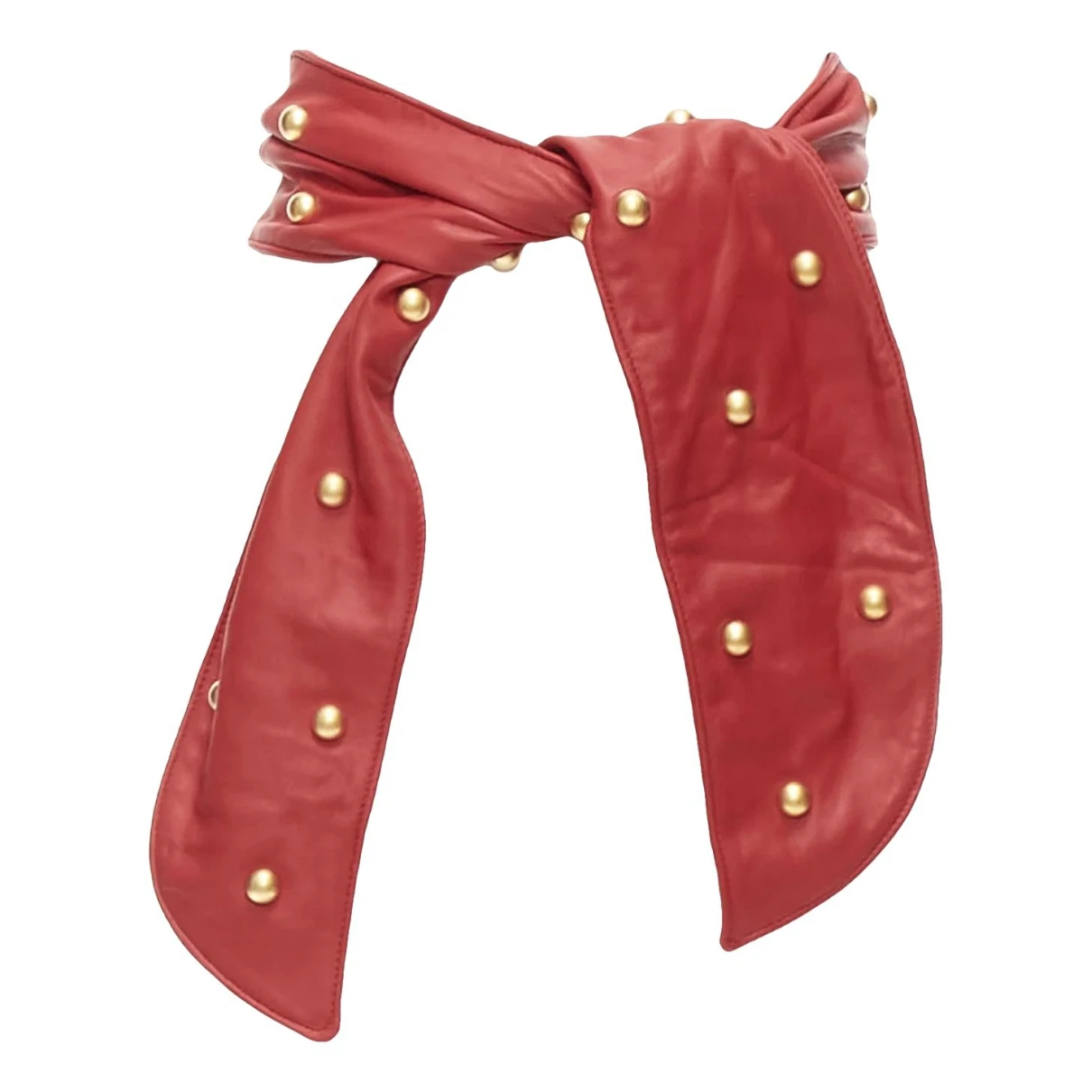 Pre-owned Philosophy Di Alberta Ferretti Leather Belt In Red