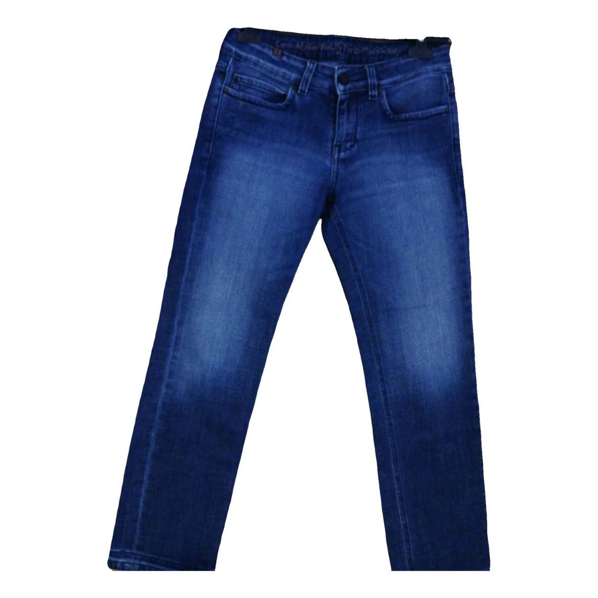 Pre-owned Notify Straight Jeans In Blue