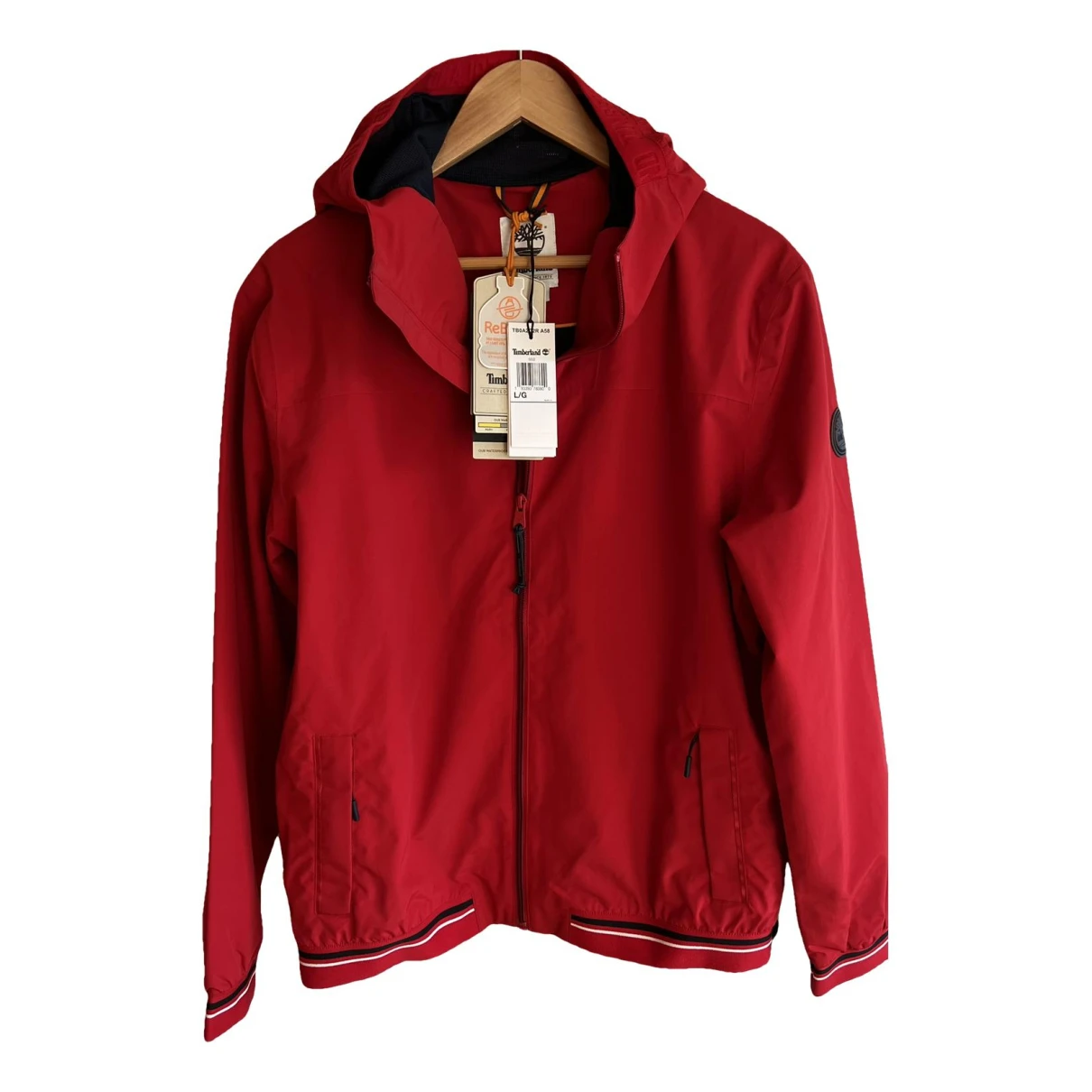 Pre-owned Timberland Jacket In Red
