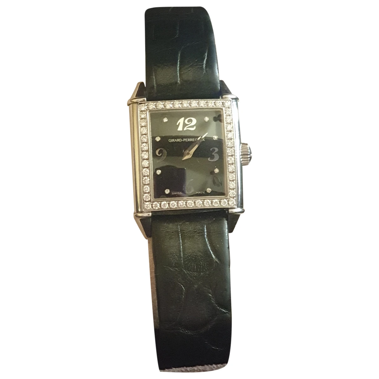 Pre-owned Girard-perregaux Watch In Black