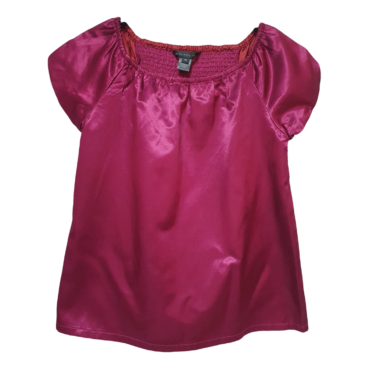 Pre-owned Marc By Marc Jacobs Silk Blouse In Pink