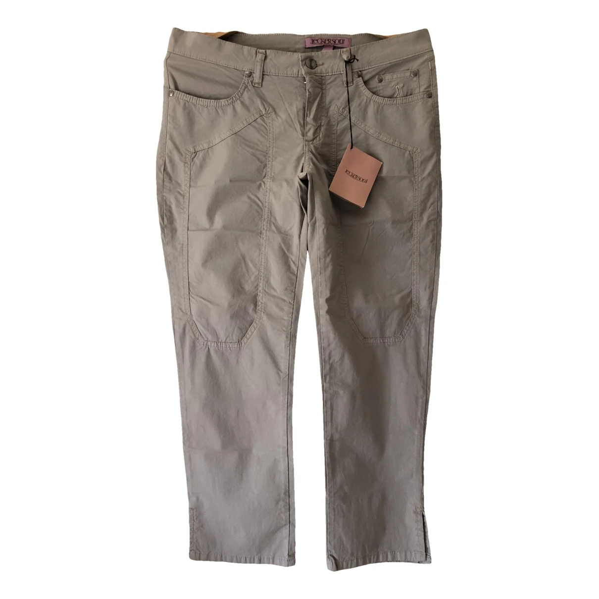 Pre-owned Jeckerson Short Pants In Grey