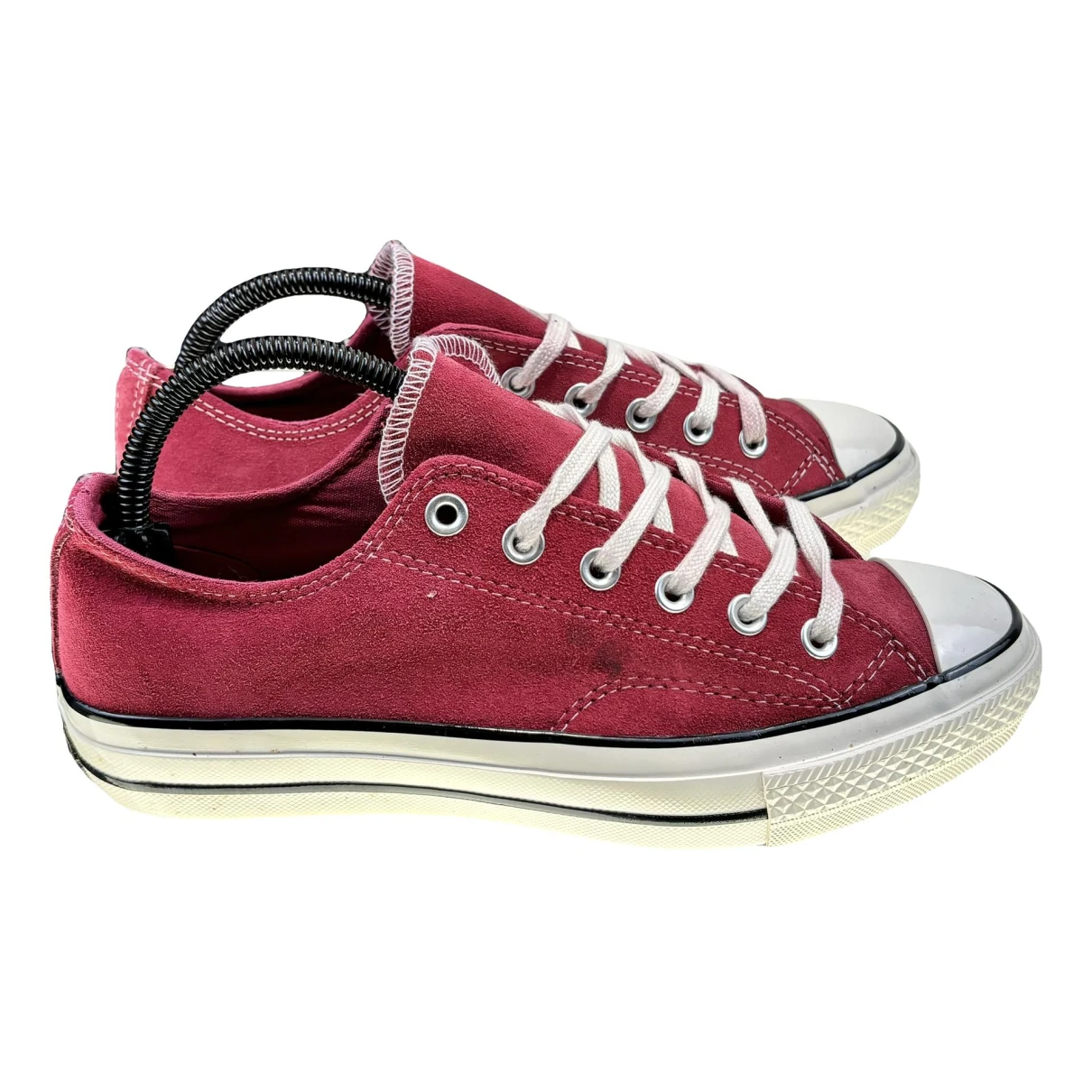 Pre-owned Converse Trainers In Red