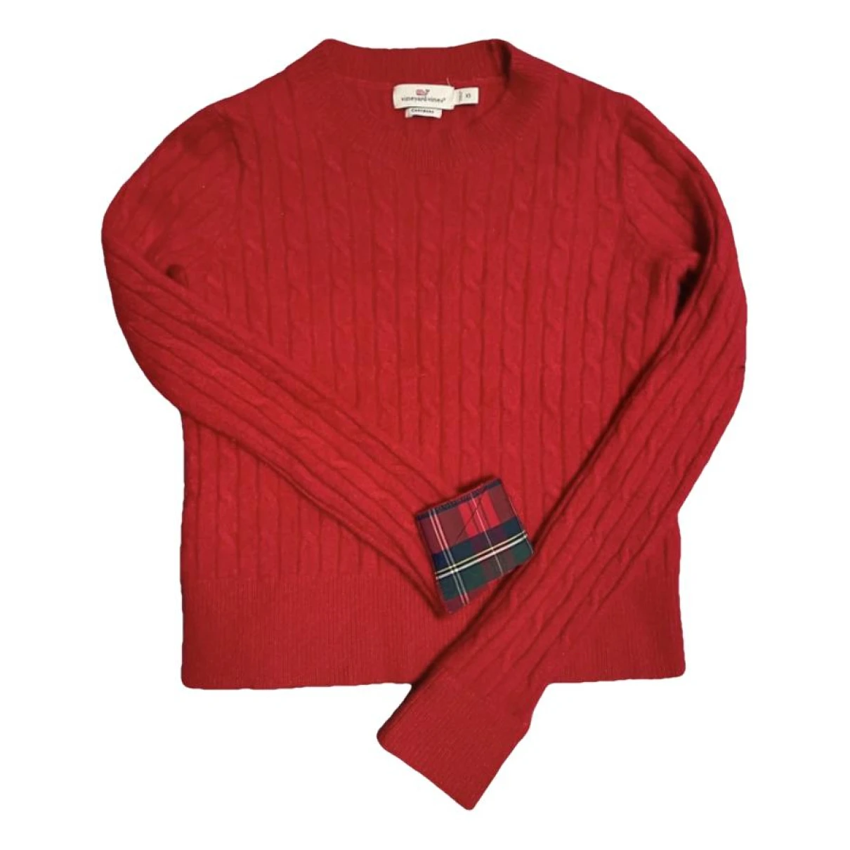 Pre-owned Vineyard Vines Cashmere Jumper In Red