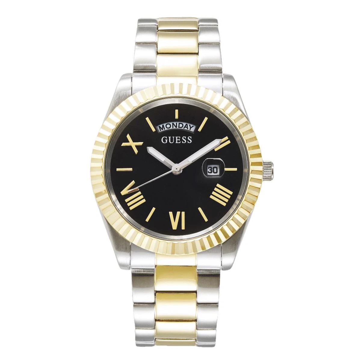 Pre-owned Guess Watch In Yellow