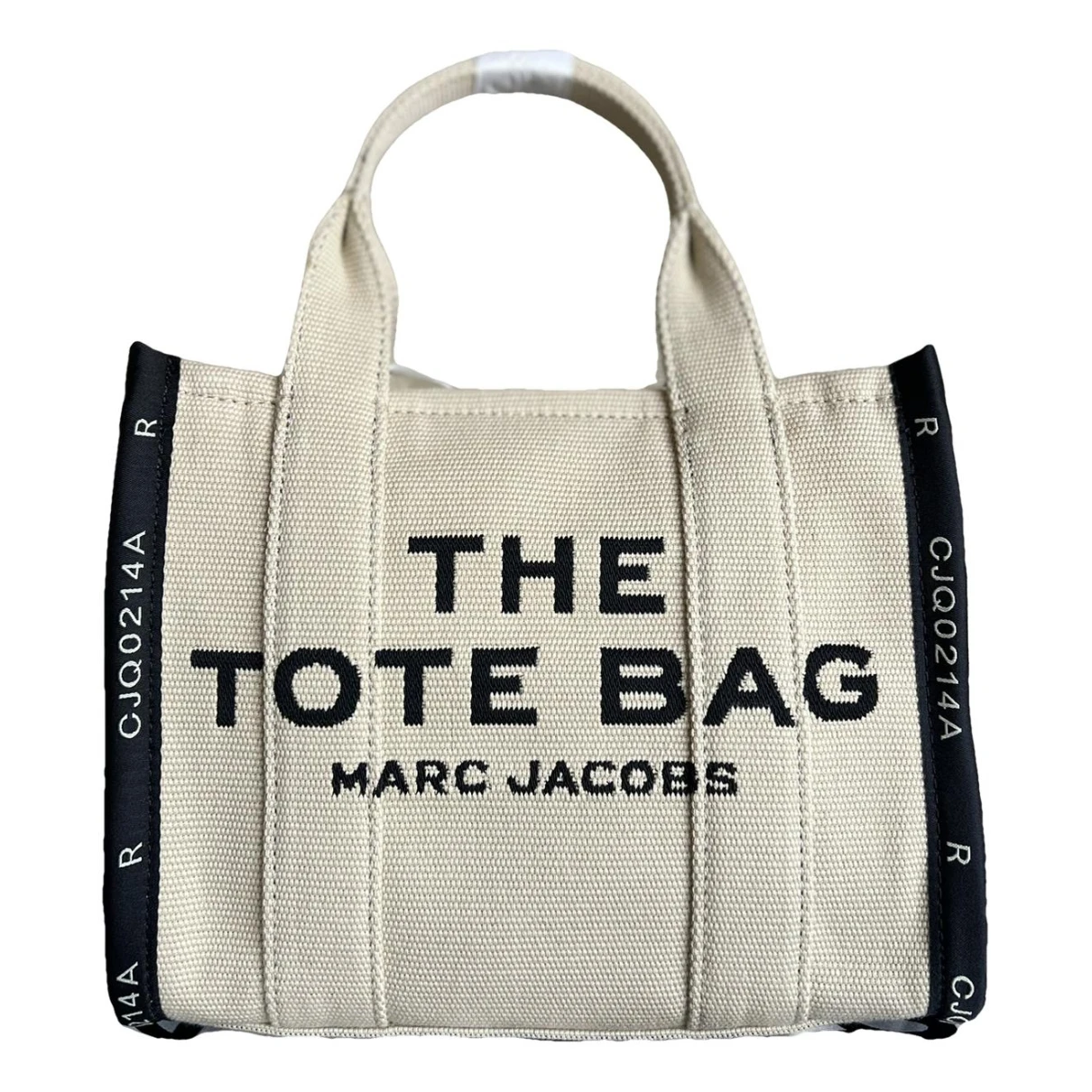 Pre-owned Marc Jacobs The Tag Tote Tote In Beige