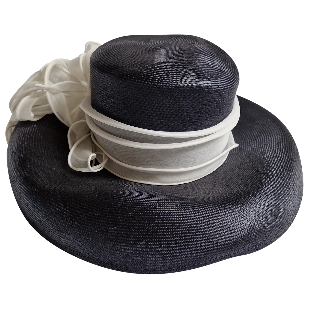 Pre-owned Philip Treacy Hat In Navy