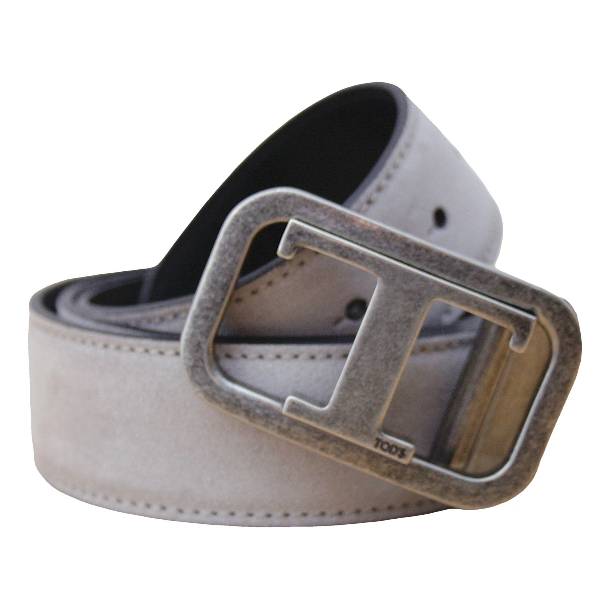 Pre-owned Tod's Belt In Grey