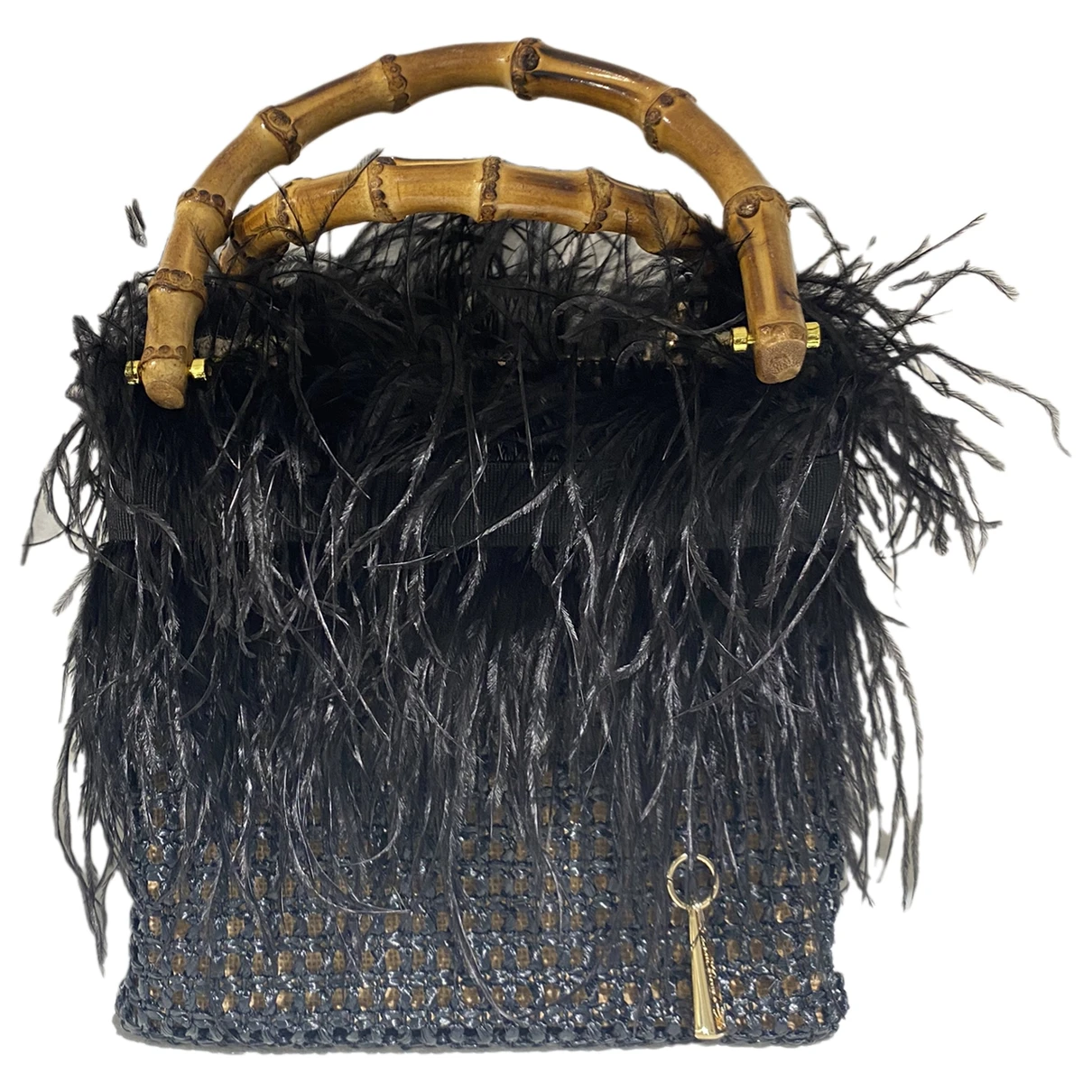 Pre-owned La Milanesa Handbag In Black