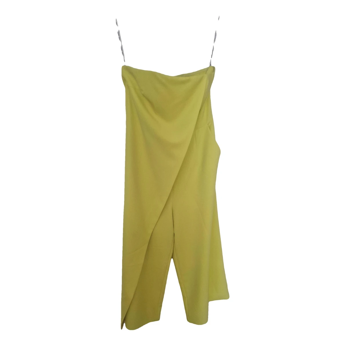 Pre-owned Lavish Alice Jumpsuit In Yellow