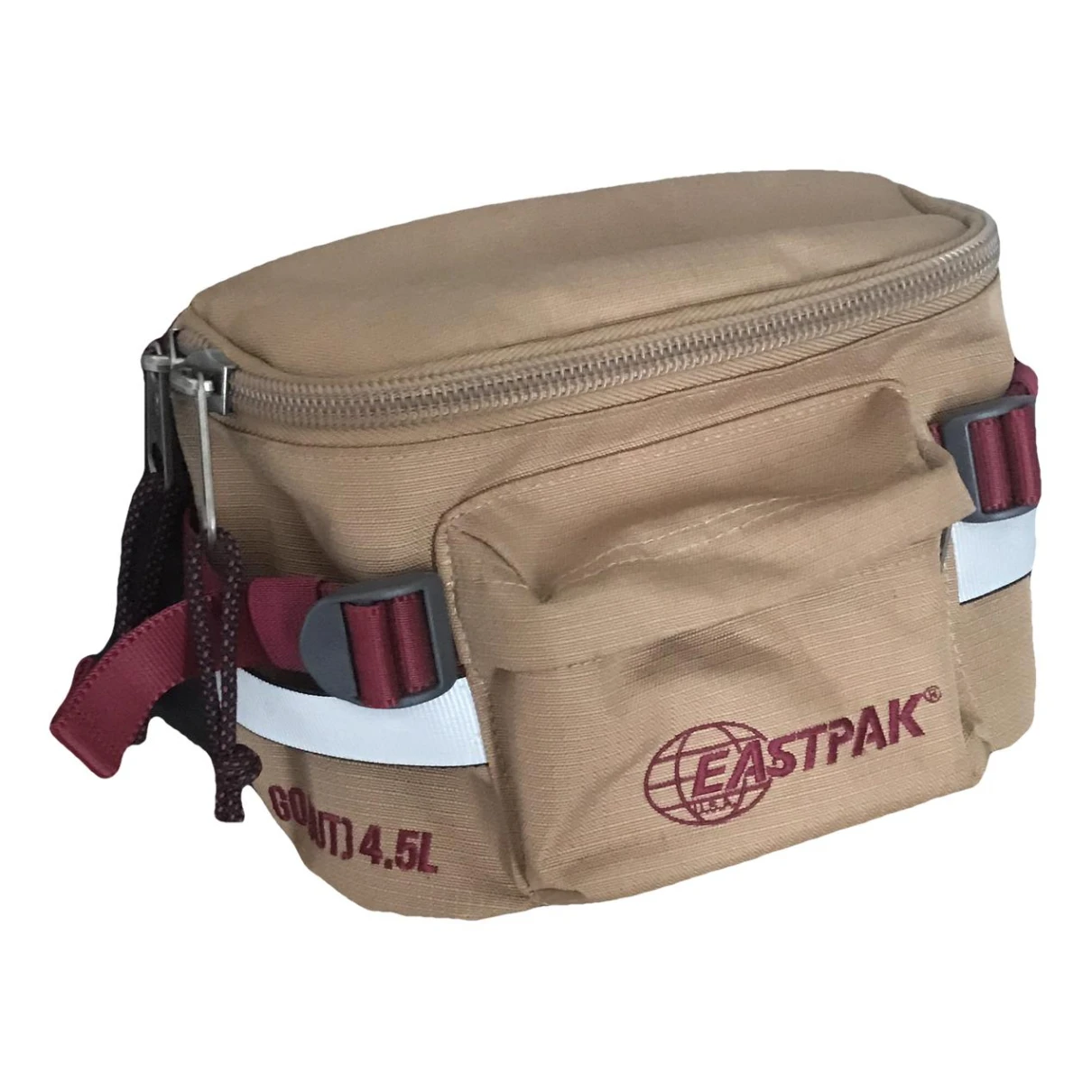 Pre-owned Eastpak Small Bag In Camel
