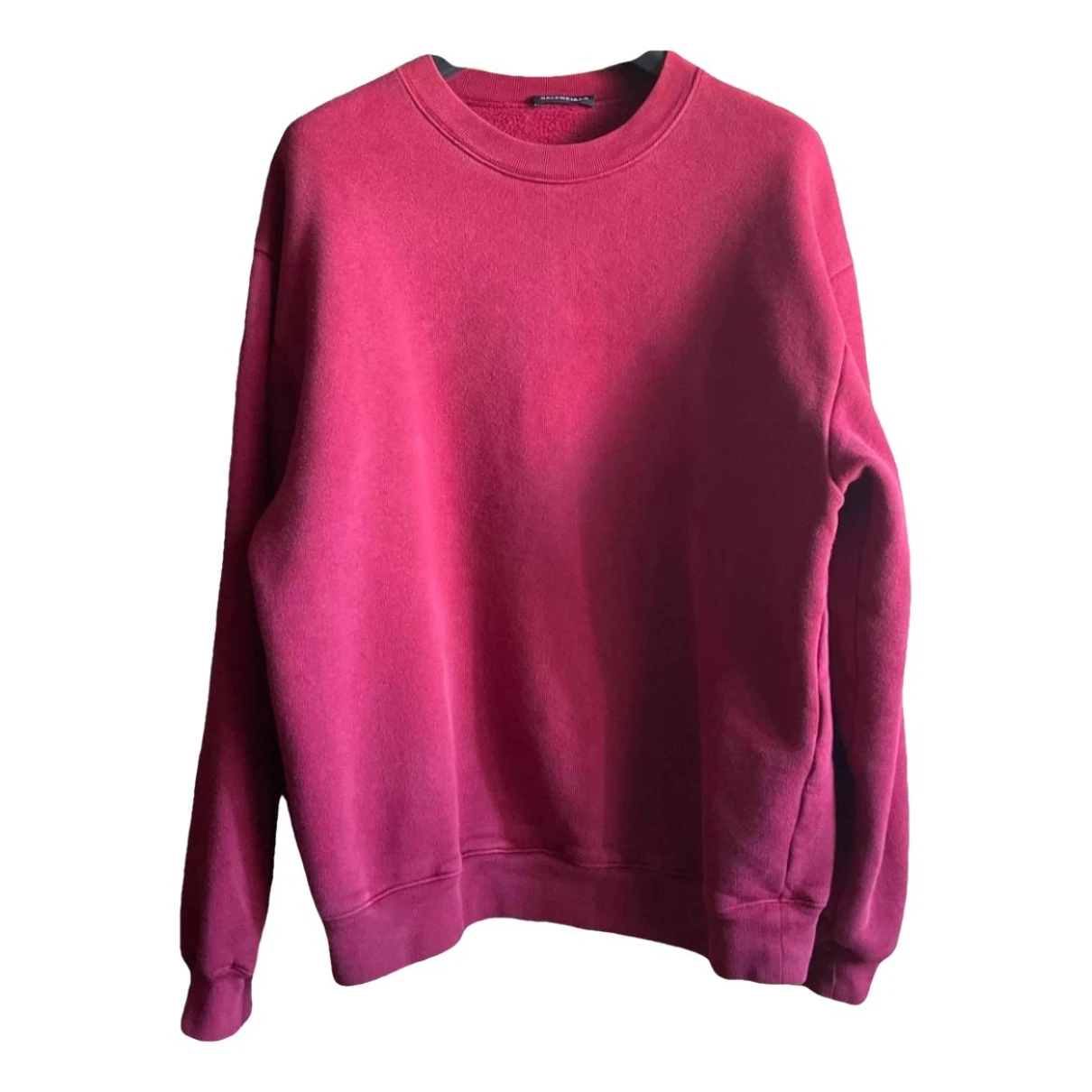 Pre-owned Balenciaga Sweatshirt In Burgundy