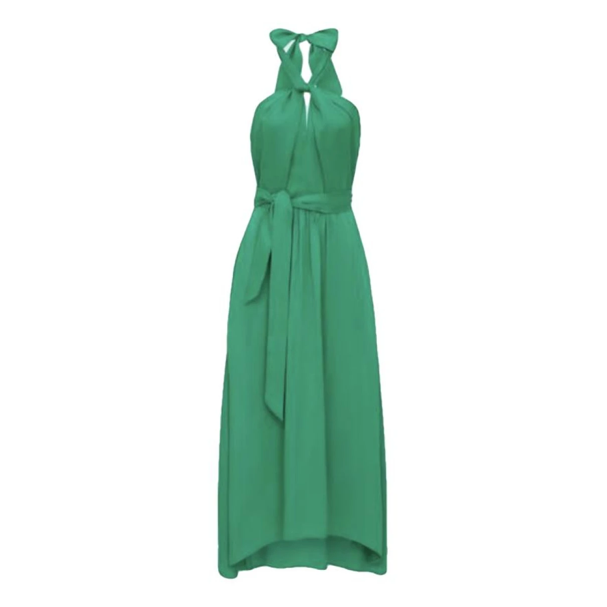Pre-owned Reiss Mid-length Dress In Green