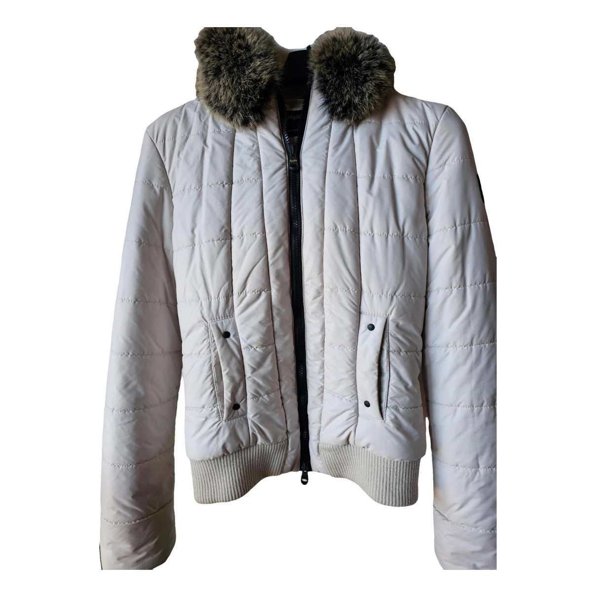 Pre-owned Refrigiwear Puffer In White