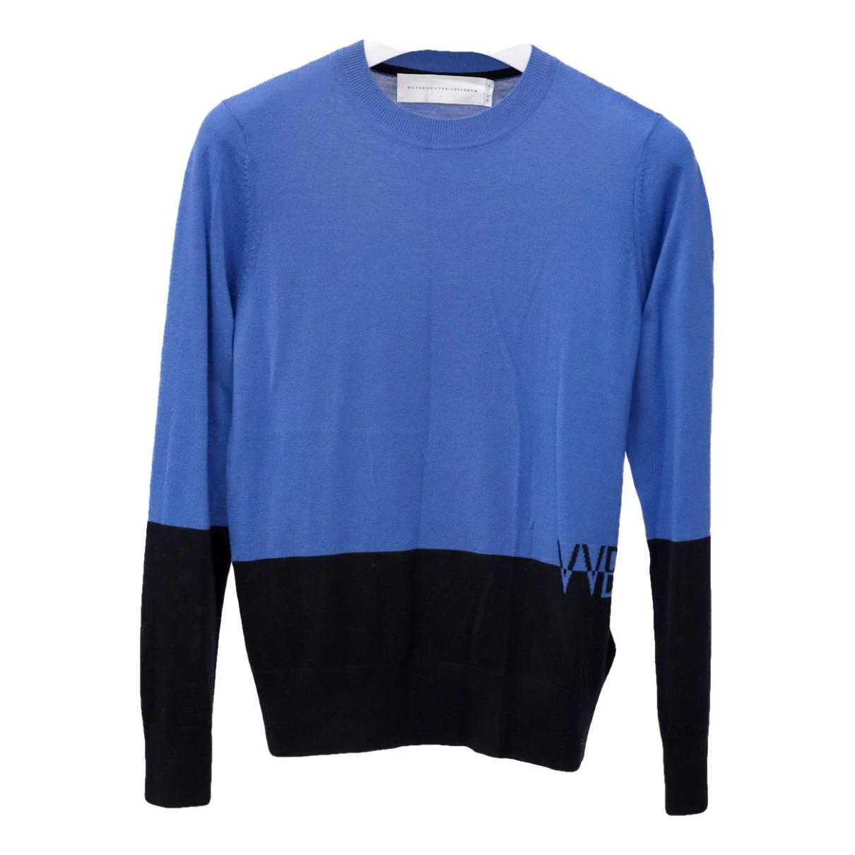 Pre-owned Victoria Victoria Beckham Wool Jumper In Blue