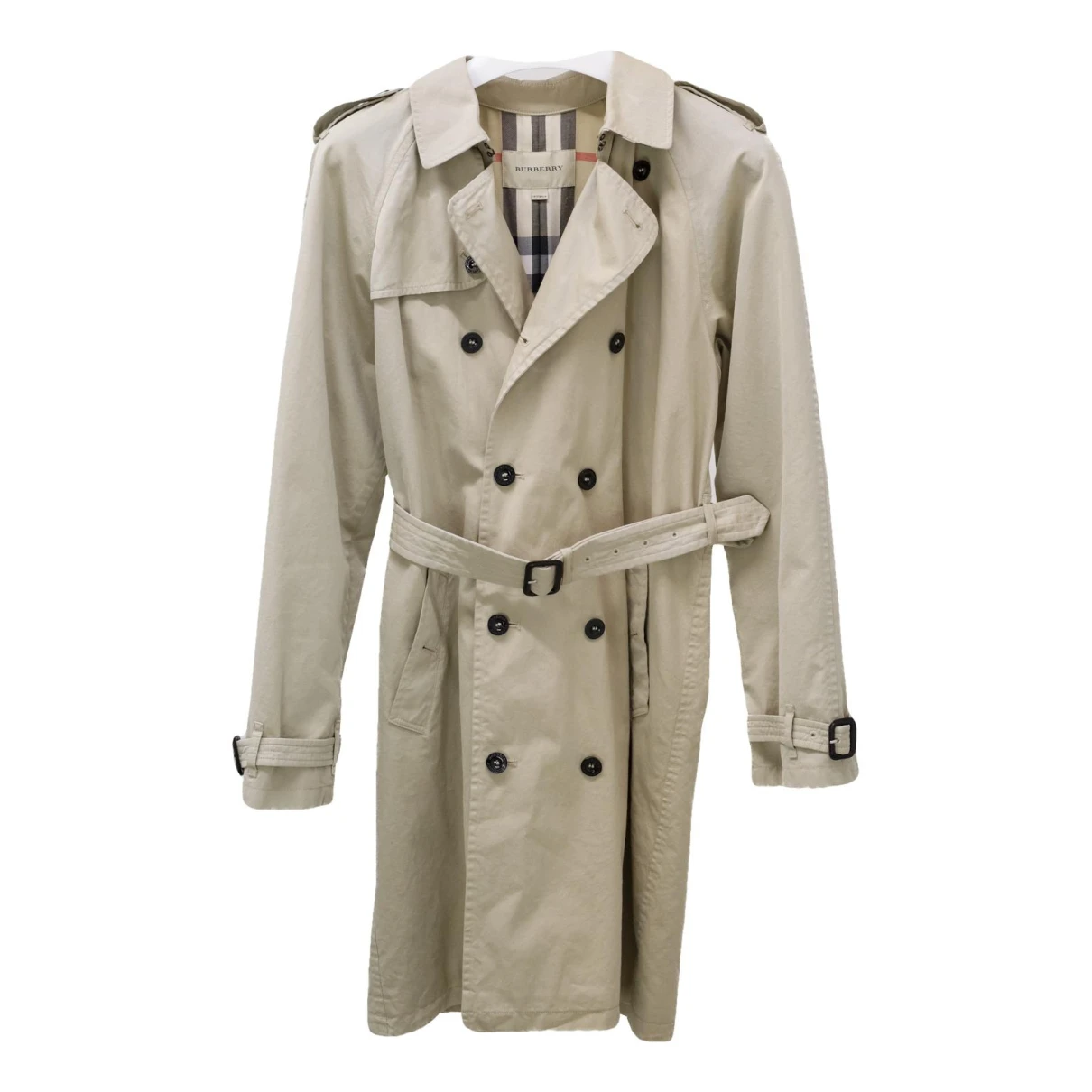 Pre-owned Burberry Kids' Trench Coat In Beige