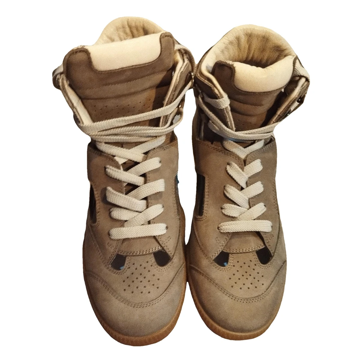 Pre-owned Maison Margiela Trainers In Beige