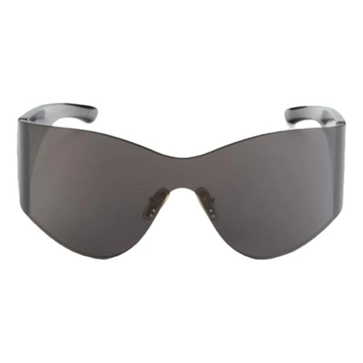Pre-owned Balenciaga Oversized Sunglasses In Black