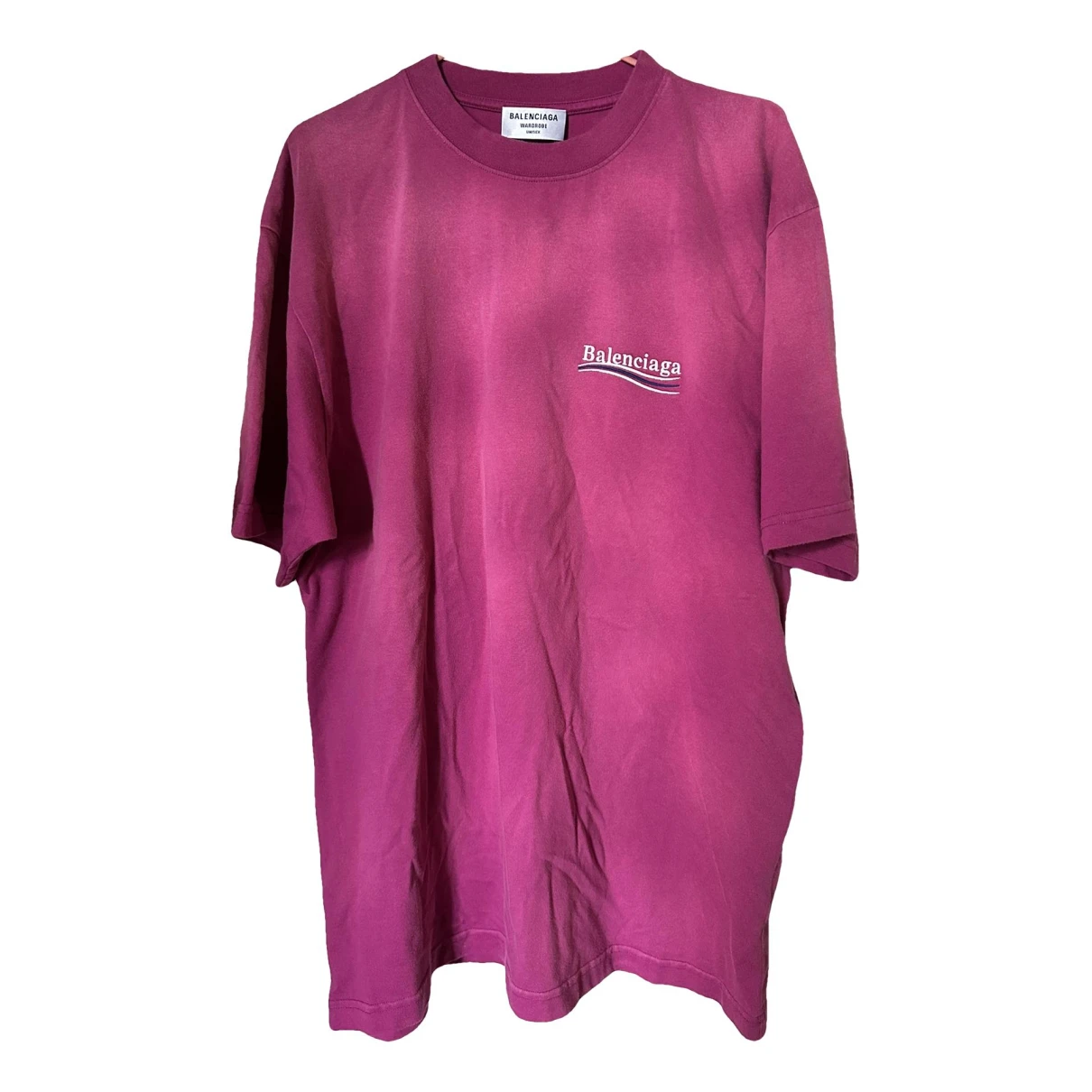 Pre-owned Balenciaga T-shirt In Pink