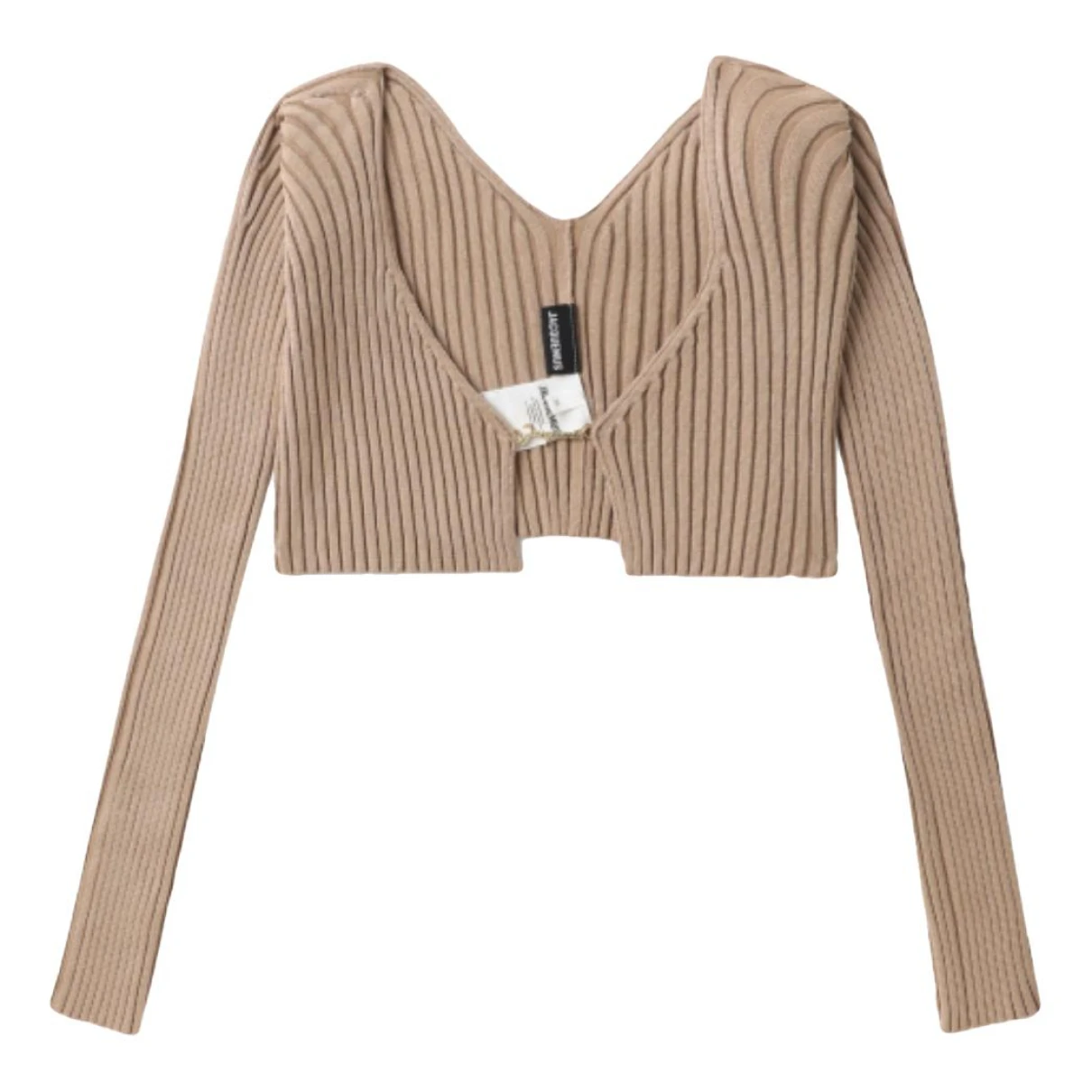 Pre-owned Jacquemus Cardigan In Beige