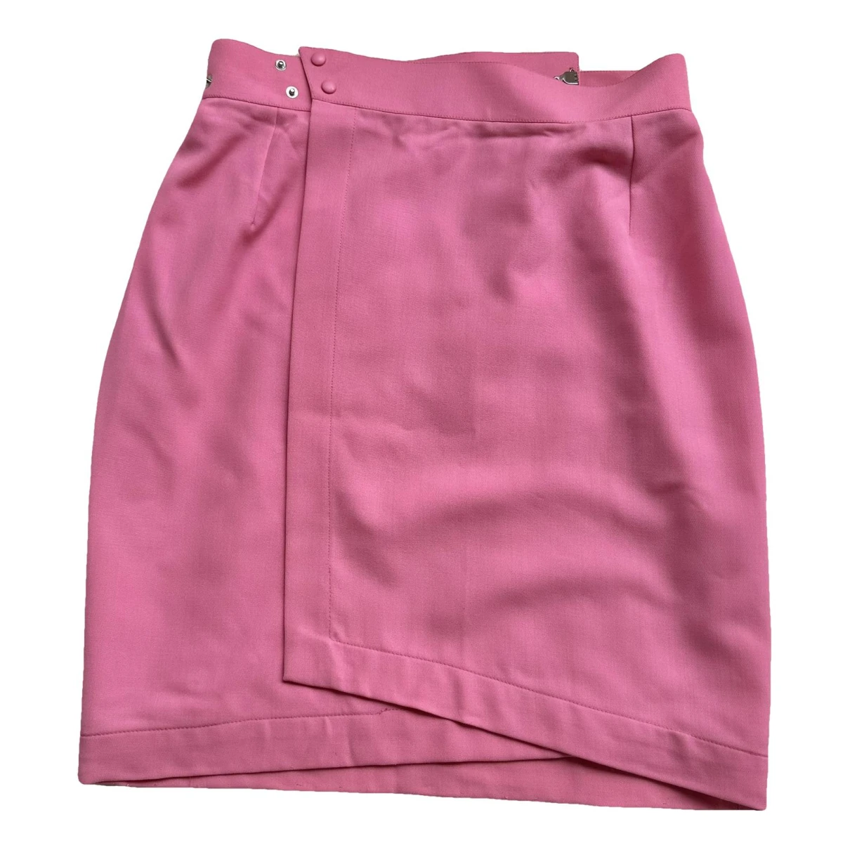 Pre-owned Mugler Skirt Suit In Pink