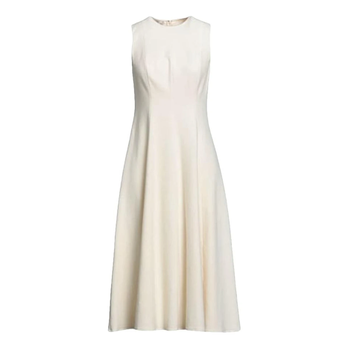 Pre-owned Vince Maxi Dress In White